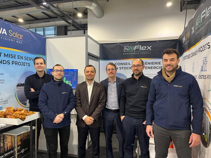 TEWA Solar and NR Flex at Forum EnerGaïa 2025 in Montpellier